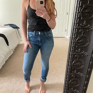 Rag and bone high waisted jeans